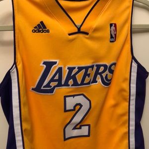 D.fish #2 Lakers nba  jersey !